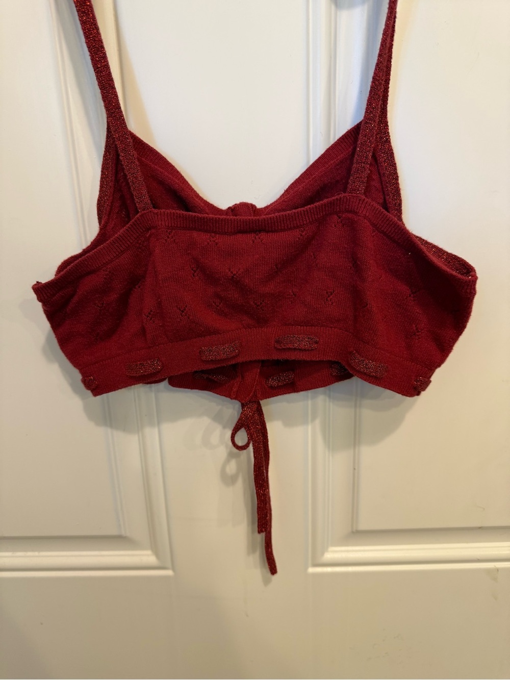 Savage x Fenty Pointelle Knit Bralette Crop Top - Picture 4 of 9